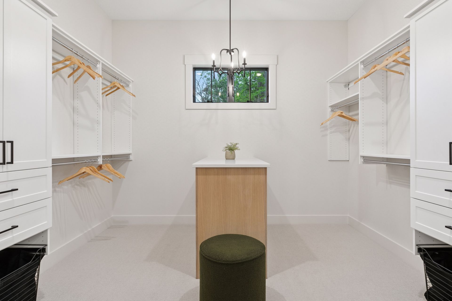 Massive wardrobe walk-in closet